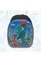 Girl and Boy Kindergarten 5D Embossed Dino Dinosaur Character School Backpack for 3-6 Years Old