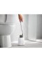 Toilet Brush, White/Grey, Set of 2 - 2