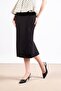 Raven Black Leather Women's Heeled Shoes - 2