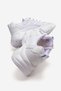 Yan Halka Patterned Anorak Women's Sports Shoes White White - 4