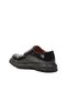 Black Patent Leather Genuine Leather Men's Casual Shoes - 4