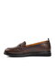 Brown Women's Loafer Shoes - 2