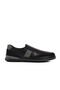 Black Genuine Leather Men's Casual Shoes
