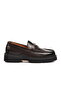 Coffee Opening Men's Loafer Shoes Premium