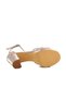 Pink Rose Platform Heel Women's Heeled Evening Dress Shoes - 5