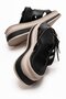 Women's 3 Ring Buckled Slipper Black - 4