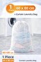 Luxury 60X80 cm Curtain and Laundry Net - 1 Piece (Battalboy)