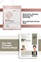 3-Layer Rose Gold Eye Mask and Firming Anti-Aging Syn-Ake Collagen Mask Set