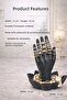 Ring Stand Jewelry Organizer Black Hand Design Ring Organizer Desktop Jewelry Stand Ring Holder - 4