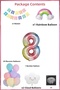 مجموعة احتفالات عيد الميلاد بعمر 8 سنوات من Rainbow Cloud Concept - 3
