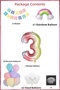 مجموعة احتفالات عيد الميلاد لعمر 3 سنوات من Rainbow Cloud Concept - 3