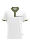 Awake white polo collar men's t-shirt - 4