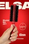 Professional 4-Piece Red Hair Brush Series Blow Dry Brush Set) - 3