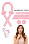 Heatless Hair Styling Set - Satin Night Curler - Hair Bun 4 Pieces
