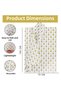 Gold Polka Dot Pack Pelur Paper, Decorative Gift Wrapping and Packaging Paper 70X100 Cm, 1 kg ~ 65 Pieces - 2