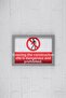 21X30 cm Composite Occupational Safety Warning Sign – Caution, Prohibition, and Ban Sign - Uyr1080 - 3