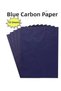 (10 Pieces) A4 Blue Carbon Paper, Blue Copy Paper Transfer Paper Colored Copy Paper (21X29Cm) - 4