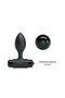 Plug anal vibrant negru - 2