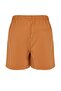 Brown Ribbed Plus Size Woven Shorts Tbbss26Ap00028 - 5
