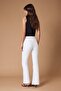 Beyaz Yüksek Bel Orta Esnek Flare İspanyol Paça Jeans TWOSS26JE00200 - 4