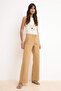 Camel Yüksek Bel Wideleg %100 Pamuk Jeans TWOSS26JE00169 - 2