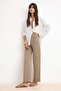 Vizon Yüksek Bel Geniş Paça Comfort/Esnek Wide Leg Jeans TWOAW26JE00299