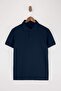 Navy Blue-Khaki Regular Fit 2-Pack Polo Neck T-Shirt Tmnss26Po00025 - 9