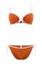 Tile Color Block Strapless Covered Brazilian Regular Waist Bikini Set Tbess25Bt00017 - 6