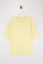 Big Size Yellow Oversized /Wide Cut 100% T-Shirt Tmnss23Ts00139 - 4