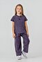 U.S Polo Assn. Girls Purple Pajama Set - 2