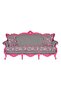 Flamingo Pink Oymalı Kanepe