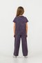 U.S Polo Assn. Girls Purple Pajama Set - 4