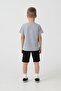 U.S. Polo Assn. Boy's Gray Bermuda Suit - 4