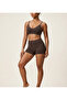 Seamless, Knitted Fabric Casual Sports Bra and Panties Set