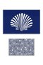 Decorative Modern Design Non-Slip Base Double Set Bath Mat & Toilet Seat Set-2 Pieces
