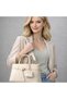 Elegant Cream Women's Charm Detailed Accessory Stylish Daily Hand& Shoulder Bag - 5