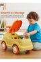 Baby Ride on Car for Kids, Toddler Ride on Baby Car with Storage Space | Kids Push Car (Orange) - 4