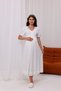 Ecru Lace Detailed Long Dressing Gown Maternity Nightgown-Dressing Gown Set of 2 - 2