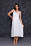 Green Strap Maternity Nightgown with Breastfeeding Feature - Set of 2 - 6