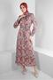 Ethnic Patterned Belt Dress 43753 - 2