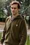 Zürafa Supersoft Full Zip Hoodie - Khaki - 3