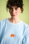 Crab Terry T-Shirt - Light Blue - 4