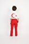 Boy's Short Sleeve Shirt Pants Strap Bow Tie Cravat - 5