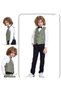 Boy 23 April 29 October 10 November Graduation Special Day Shirt and Bow Tie Suit