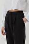 Belt Detailed Trousers Black - 3