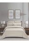Hotel Striped Comforter Set King Size, 8-Pcs, 260x240 cm, Bedding Set, All Season, Microfiber
