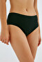 Fresh Basic Black Coverage Slip Panties Briefs - 2
