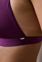 Micro Triangle Purple Bra - 4