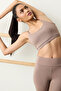 Vison High Waist Ankle Length Sports Legging - 4