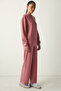 Rose Comfy Pink Modal Sweatshirt - 3